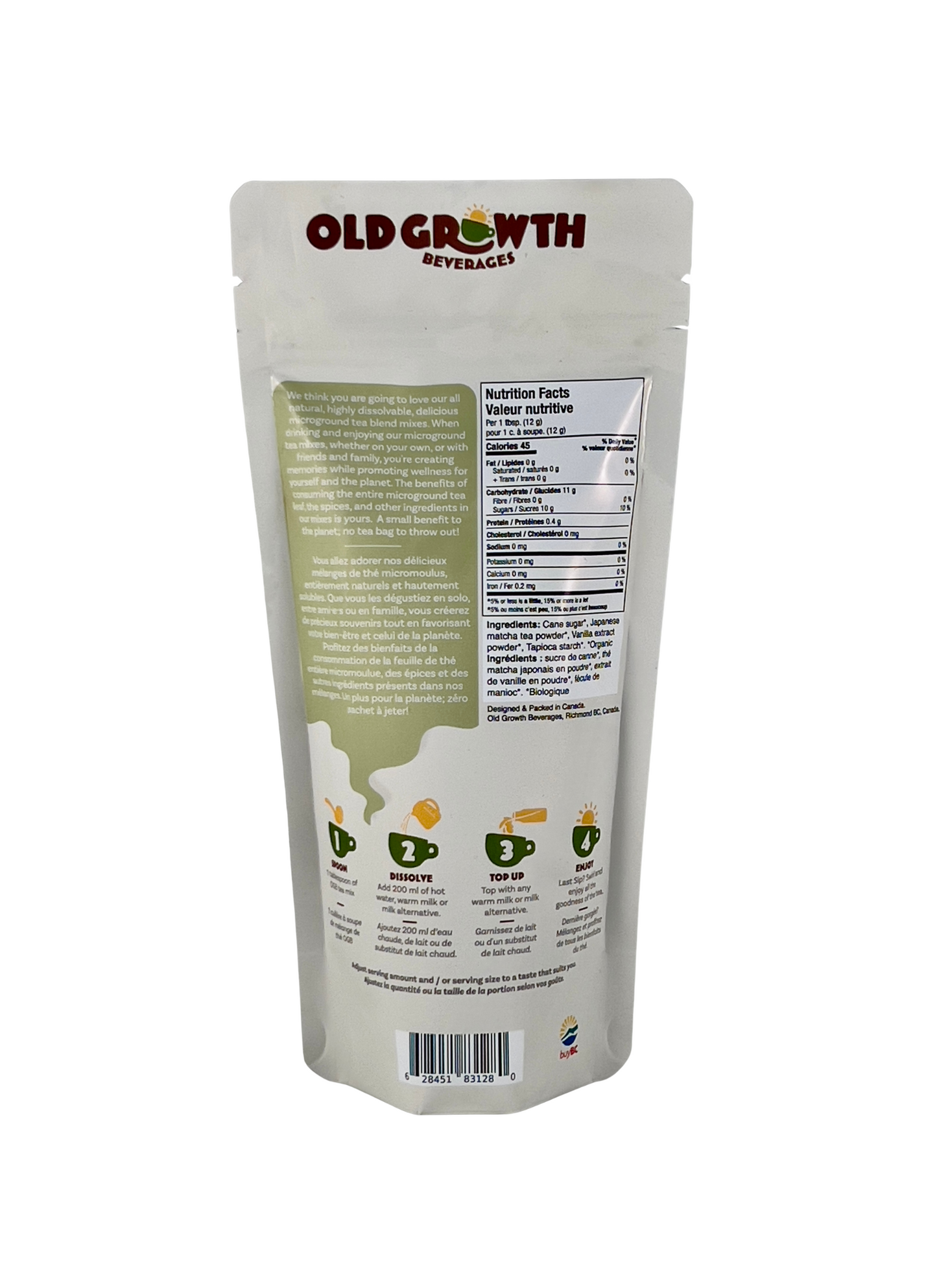 Vanilla Matcha - Microground Tea