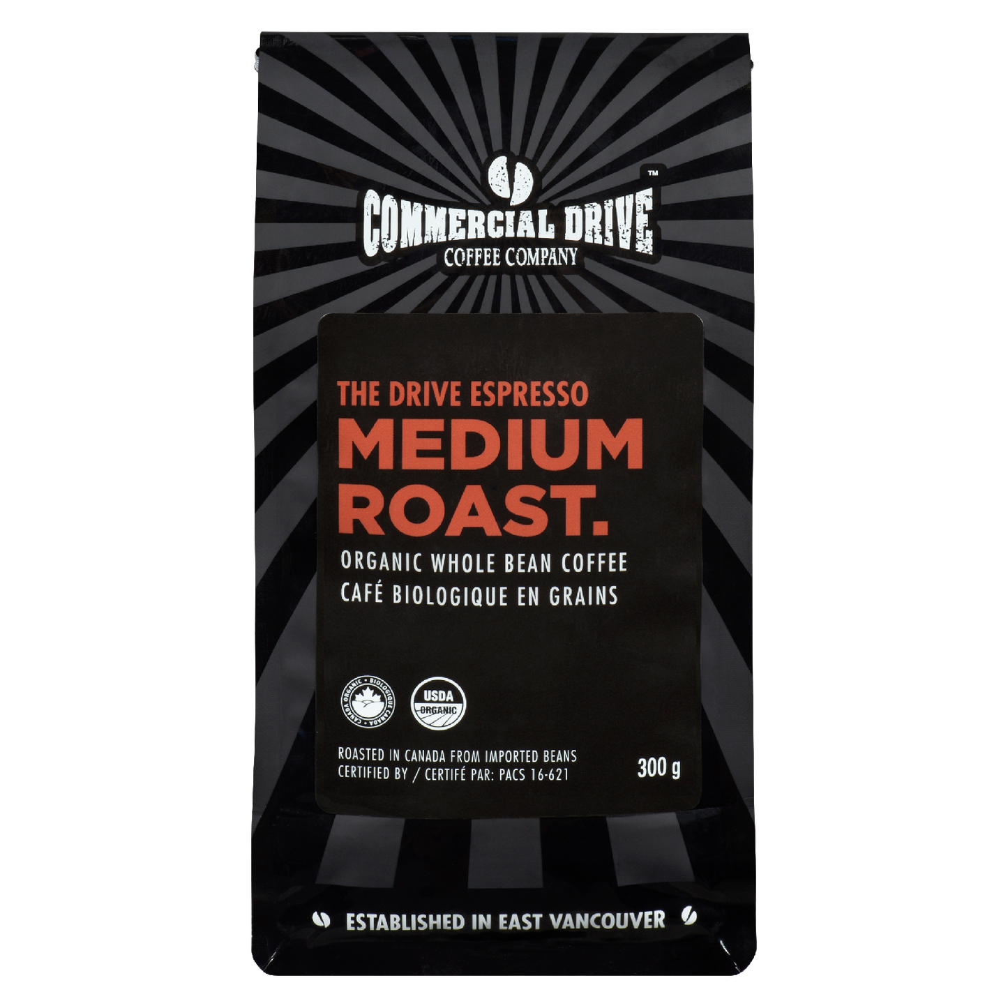 The Drive Coffee - The Drive Espresso: Medium Roast - Organic Whole Bean Coffee