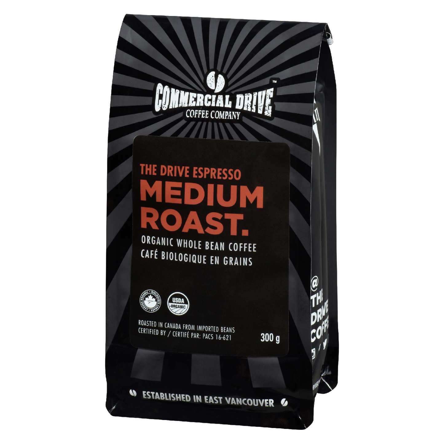 The Drive Coffee - The Drive Espresso: Medium Roast - Organic Whole Bean Coffee