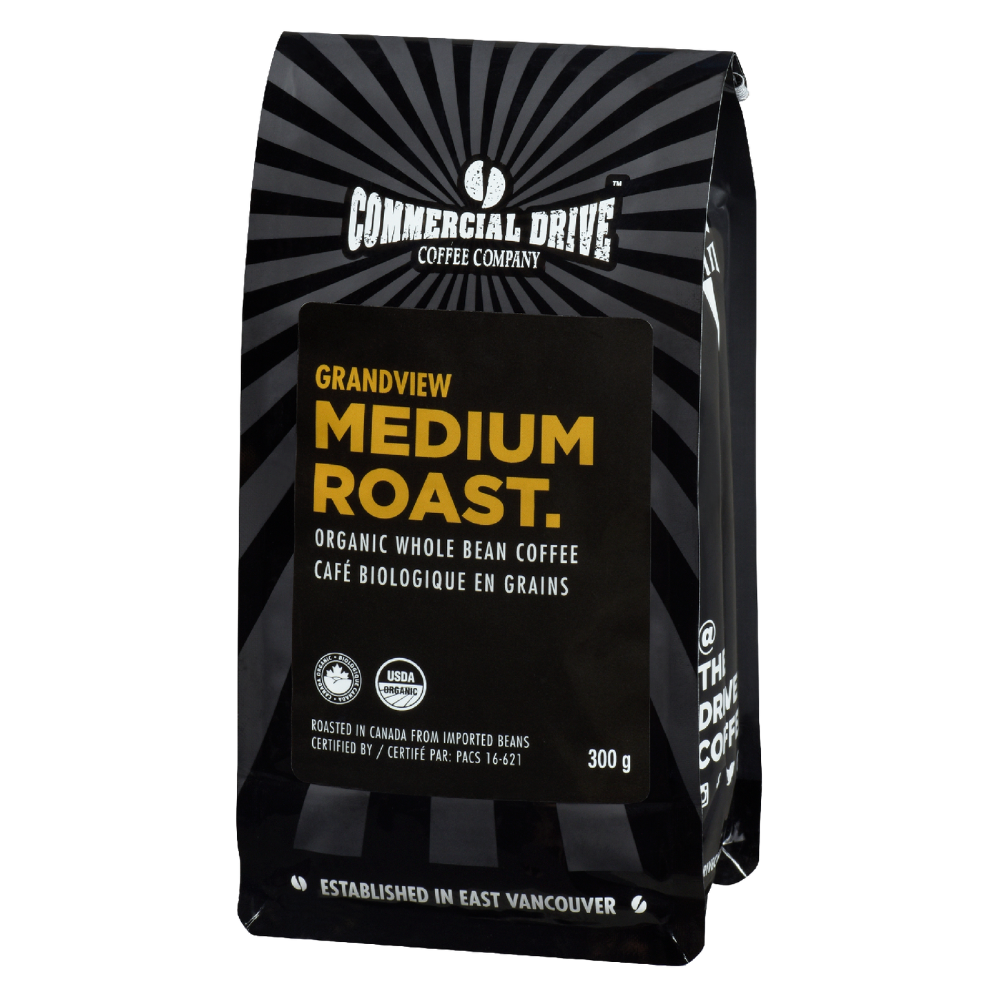 The Drive Coffee - Grandview: Medium Roast - Organic Whole Bean Coffee