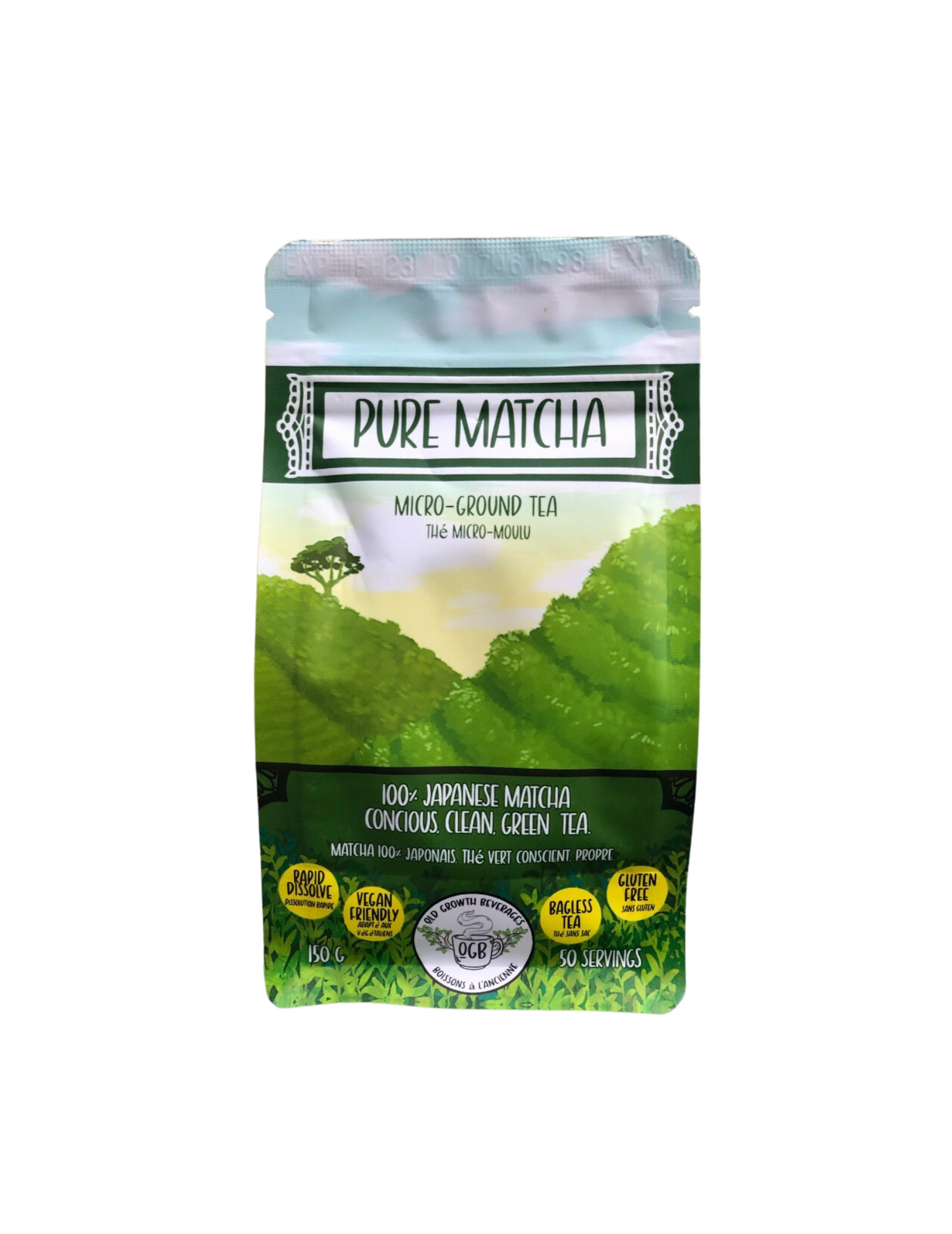 Pure Matcha Microground Tea