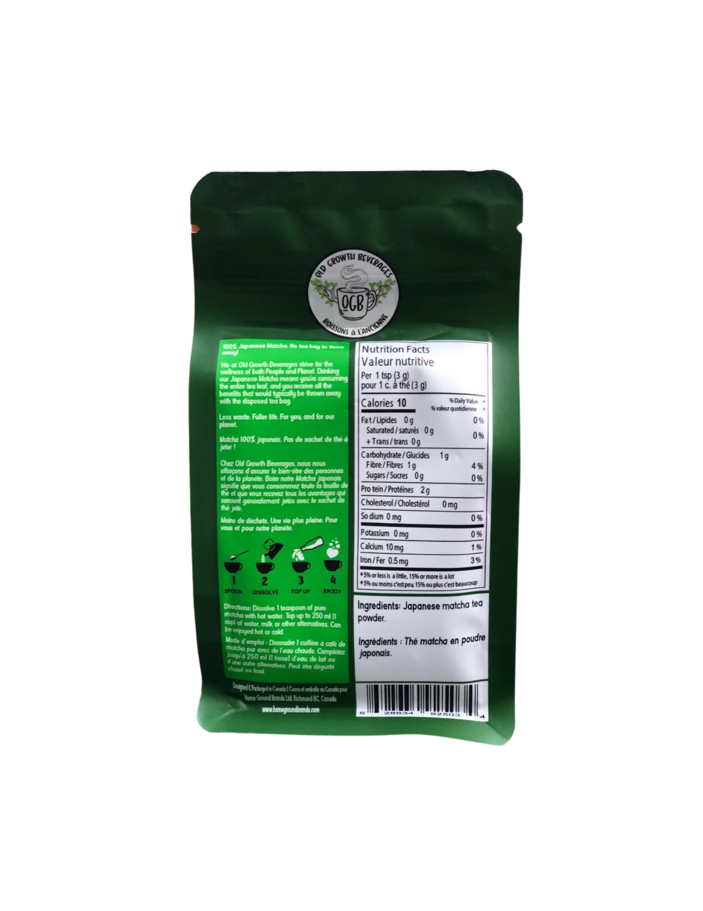 Pure Matcha Microground Tea