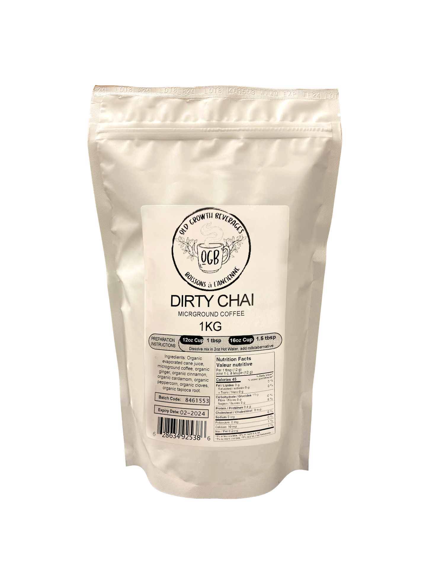 Dirty Chai - Microground Coffee/Tea Mix