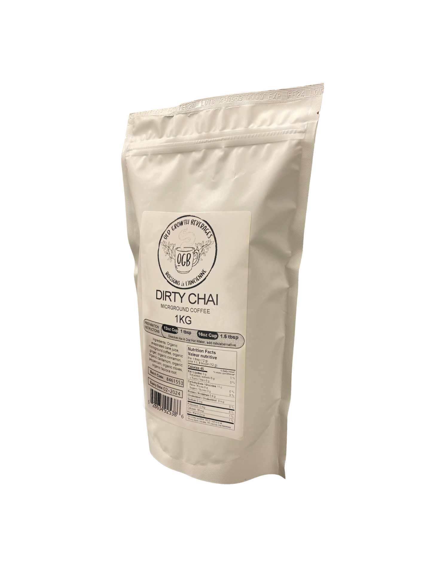 Dirty Chai - Microground Coffee/Tea Mix