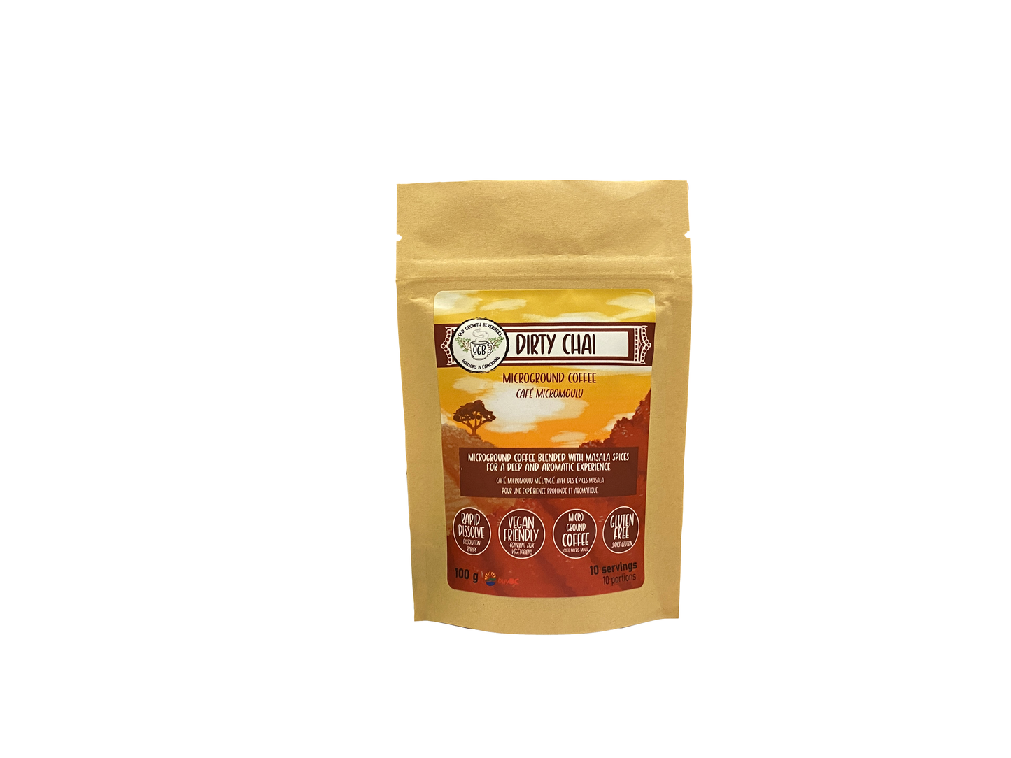 Dirty Chai - Microground Coffee/Tea Mix