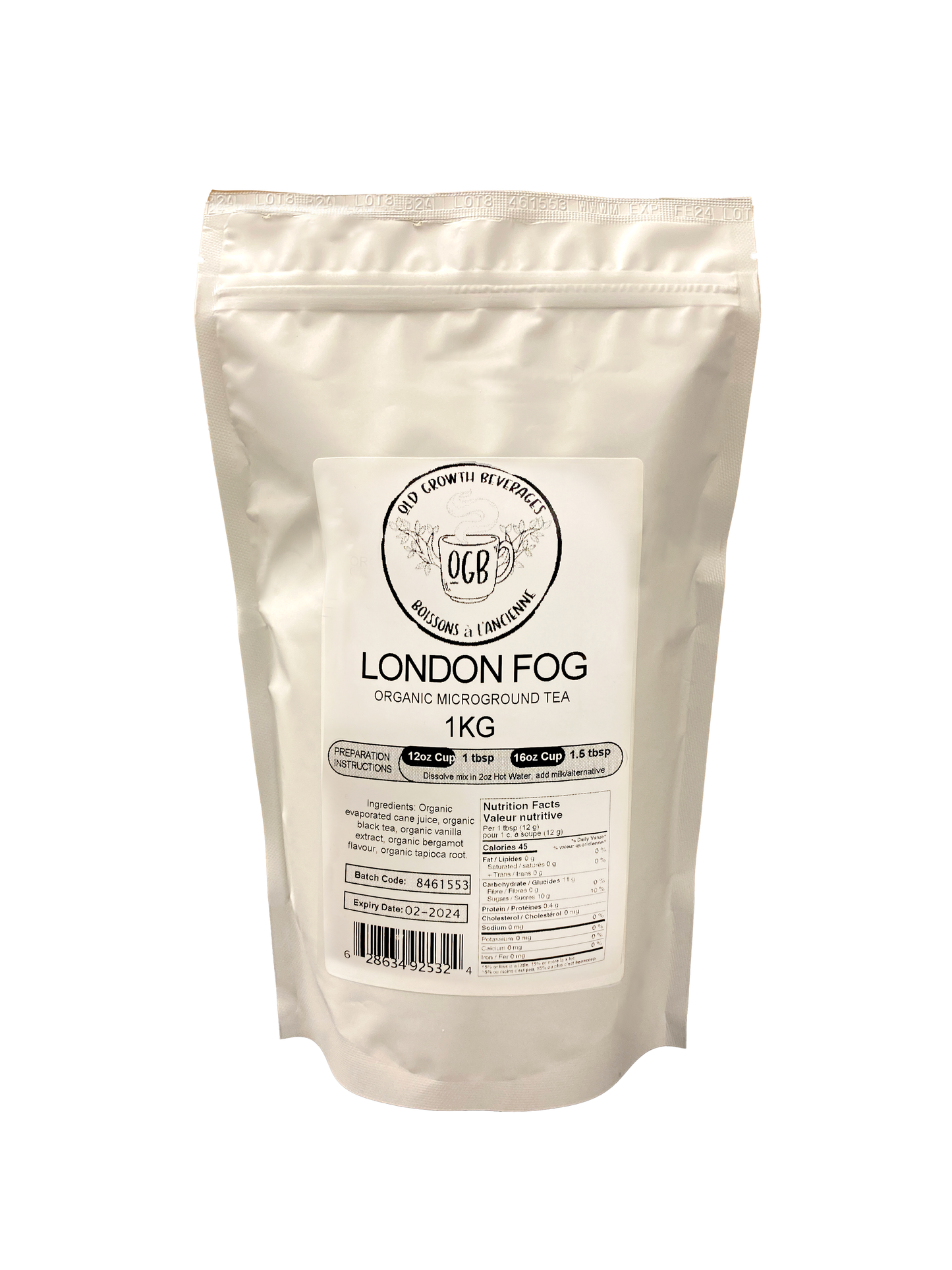 Food Service Size OGB London Fog 1kg