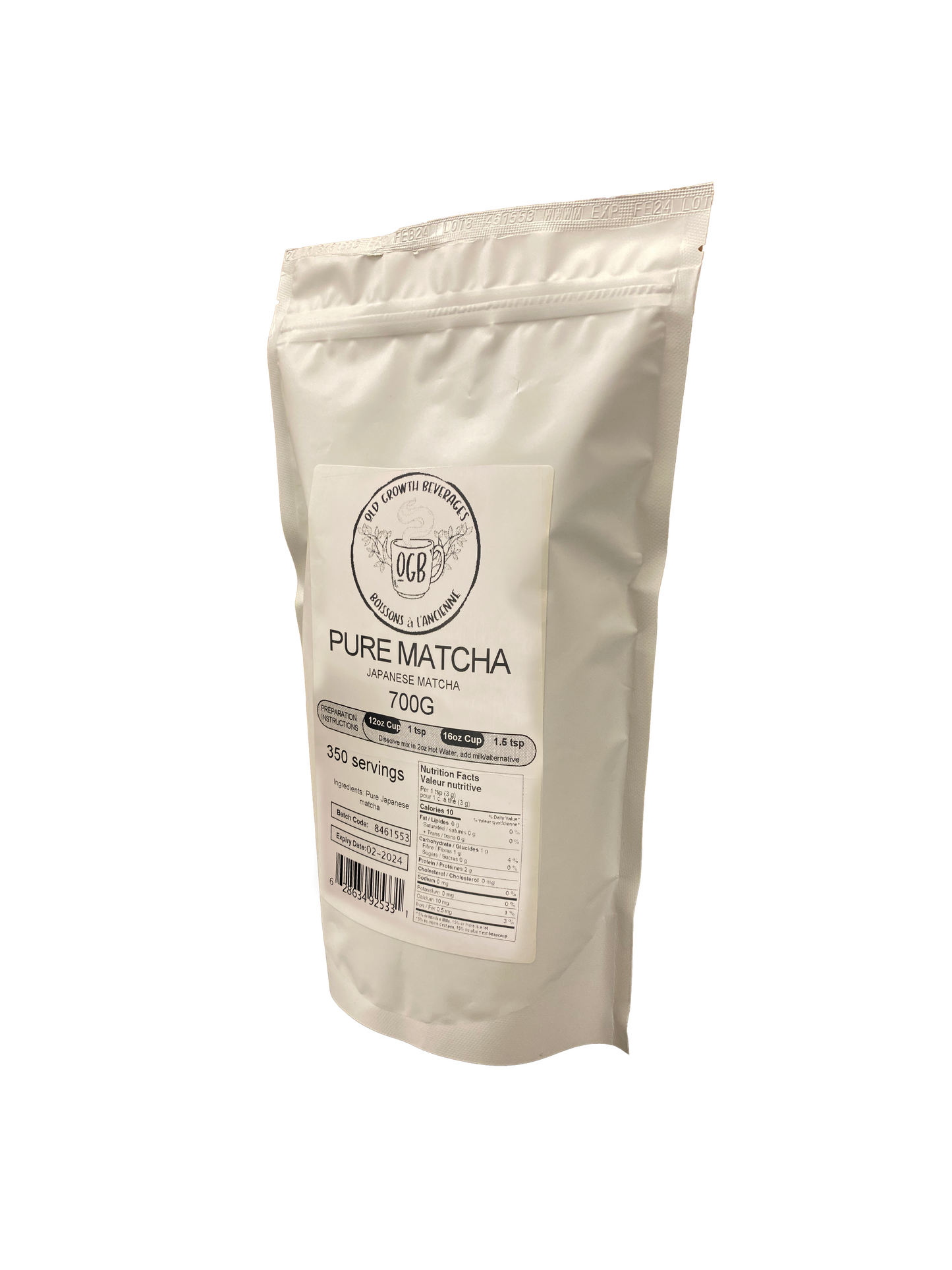 Pure Matcha Microground Tea