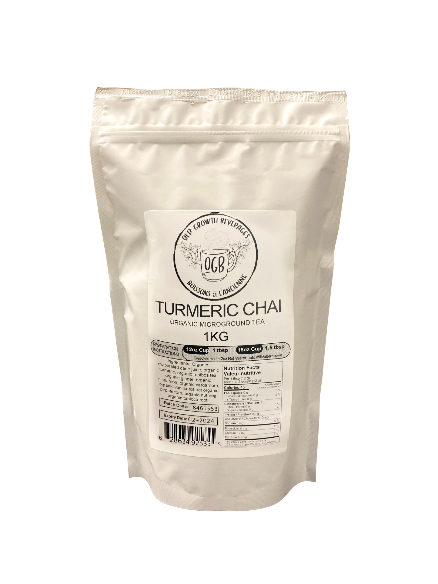 Decaf Rooibos Chai - Microground Tea Mix