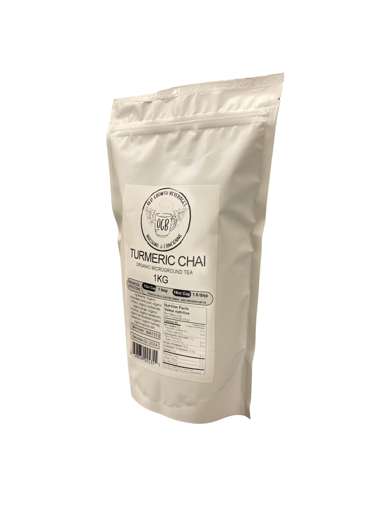 Decaf Rooibos Chai - Microground Tea Mix