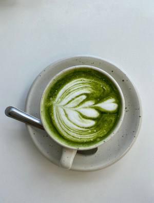 What did you just add to your matcha??