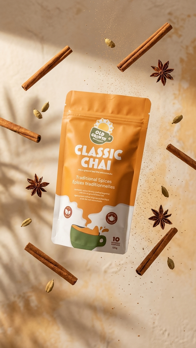 Chai Tea Powder - Spiced Chai Mix - Microground Chai Tea Mix